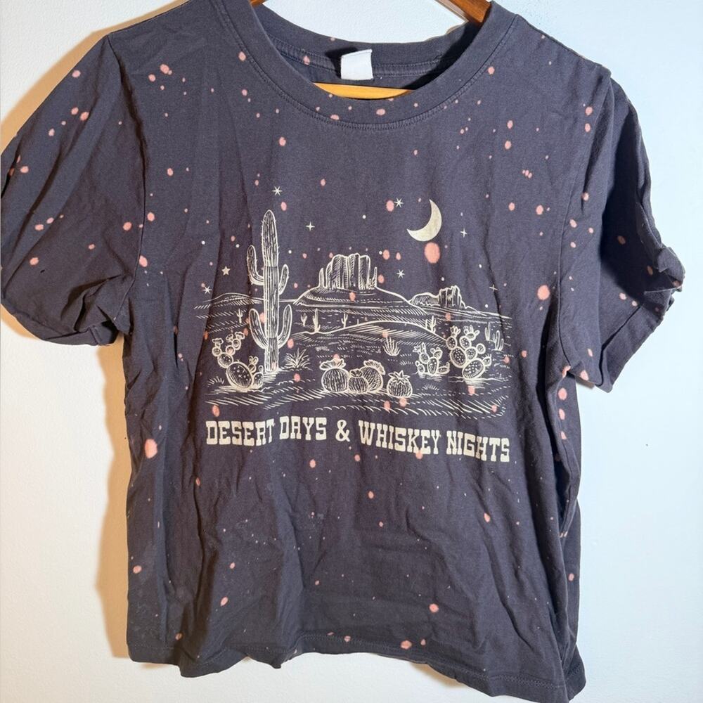Electric Pink Desert Days Graphic Tee